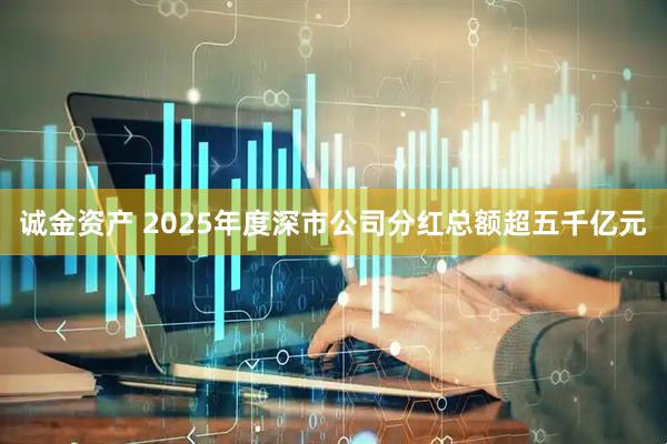 诚金资产 2025年度深市公司分红总额超五千亿元